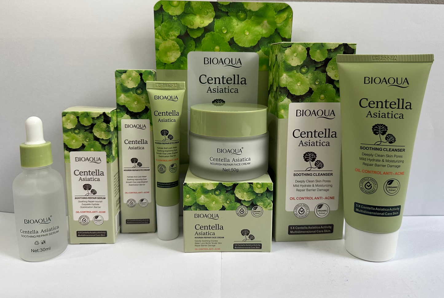 Combo Centella Asiática Bioaqua – Cuidado Completo para tu Piel