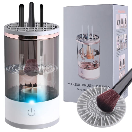 Limpiador de brochas de maquillaje