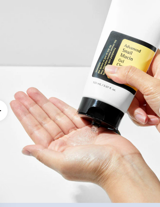 Limpiador facial en gel con mucina de caracol (150ml)